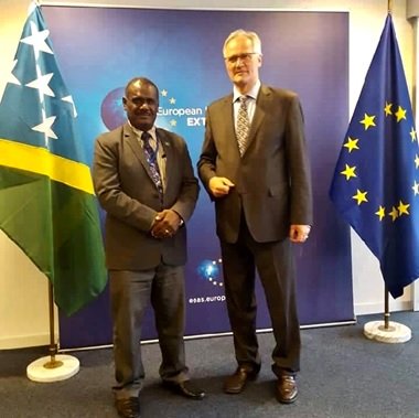 Foreign Minister Manele Holds Bilateral Meeting With The Deputy